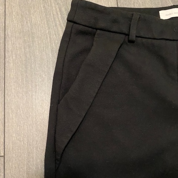 Isabel Marant Etoile Black Cropped Pants Size M - Picture 3 of 14